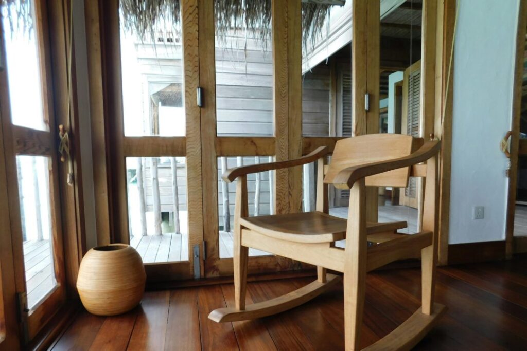 Wood Reading Chair